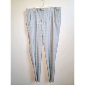 Ralph‎ Lauren Men's Plaid Dress Pants Pleated Trouser Size 40Wx 32L